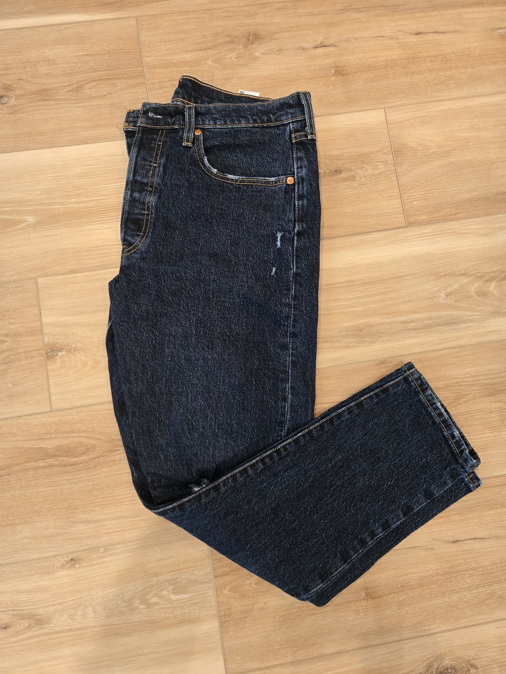 Levi's Women's Dark Blue Straight Leg Jeans
